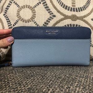 Kate Spade Blue Wallet